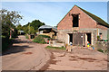 Stawley: barns at Kittisford Barton in TA21 0RZ