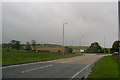 Roundabout near Ayr Hospital in KA7 3XG