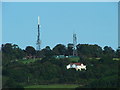 Television and Relay Masts, Hardwick Hill in PL7 1QF