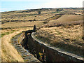 Catchment channel near Stony Hill Clough in BD22 9SL