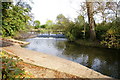 Weir on River Cherwell, Oxford. in OX3 0SL