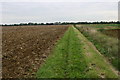 Bridleway and farmland northeast of Castor in Castor