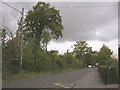 The northern end of Twiggs Lane, Marchwood in SO40 4UN