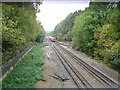 Metropolitan Line railway between Rickmansworth and Moor Park in WD3 1GY