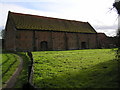 The 16th century Great Barn near Basing House in RG24 7DW