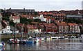 Whitby upper harbour, east side in YO22 4EA