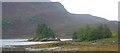 Looking towards A' Ghlas-sgeir, an islet in Loch Long in IV40 8DZ