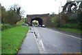 Taplow: railway bridge over the A4 road in SL6 0PR