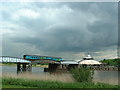 Swing Railway Bridge Over the River Ouse Between Hook and Skelton in DN14 5LU