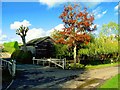 Farm buildings near Honeybottom in RG20 8AN