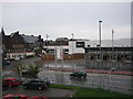Longton bus station from the railway station in ST3 2SR