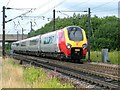 Virgin Voyager Train, Snipe Lane, Darlington in DL2 1GW