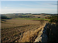 Autumn fields in Fife in KY15 4SL