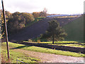 Toddbrook Reservoir: the dam in Whaley Bridge