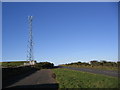 Transmitter receiver mast at Scilly Bank in CA28 8YP