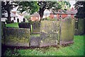 Gravestones at Shepshed in LE12 9NG
