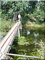 Footbridge over the River Stour in DT11 9DF