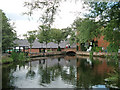 Shepshed Water Mill - millpond in LE12 9GX