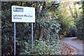 Entrance to Lytchett Minster School, Dorset in BH16 6AP