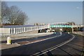 New footbridge, Whipton, Exeter in EX4 8DN