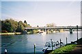 River Thames - Bourne End railway bridge in SL8 5TB