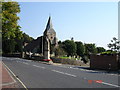 Burwash Church and Memorial East Sussex in Burwash