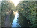 Grand Union Canal, Tring Station : View ESE from road bridge in HP23 5QX