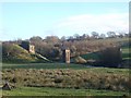 Dismantled railway bridge nr Glenfoot in Clackmannan