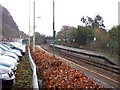 Taff's Well station view towards Cardiff in CF15 7QR