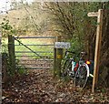 Gate on Bridleway from Nuthurst to Elliotts Farm (Copsdale), West Sussex. in RH13 6LJ