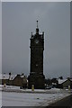 Newmill clock tower in AB55 6TZ