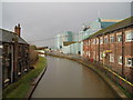 Trent & Mersey Canal from Wincham lane bridge in CW9 6RF
