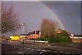 Rainbow over Wilcot Road in SN9 5NH