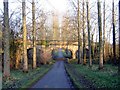 Railway Bridge over the driveway to Umberslade Hall in B94 5DR