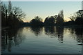 Trittiford Mill Pool, Yardley Wood at dusk in B14 4LU