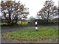 Fingerpost, between Abridge and Lambourne End in Lambourne