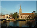 Marlow Church & Bridge in SL7 1BL