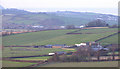Lower Weacombe farm with Williton in background in TA4 4ED