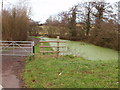 Monmouthshire & Brecon Canal from Pentre Lane, Llantarnam in Llantarnam Community