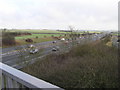 M4 Motorway looking towards J18, South Gloucestershire in BS16 9PY