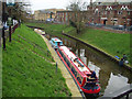 River Nene at March showing narrow boats in PE15 9UH