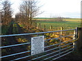 Hulton estate private land next to M61 motorway in BL5 1EA