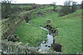 Stream and bridlepath near Upper Cumberworth in HD8 8XH