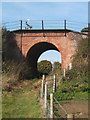 Railway bridge for footpath to Thorington Hall in IP9 2AP