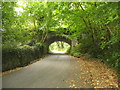 View uphill towards Pont Allt Goch Bach in LL58 8YQ