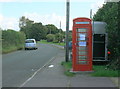 2008 : Phone box on Lacock Road, Notton in SN13 9QJ