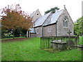 Little Cowarne church and graveyard in HR7 4RH