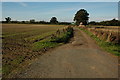 Track to farmland near Gotherington in GL52 9SB