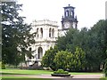 Ruin and Clock Tower in Trentham Gardens in ST4 8LH