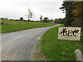 Entrance to Bromyard Equestrian Centre in HR7 4SP